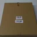 WENPACK 12.5" Cardboard Number Shaped Mache Decorative Charcuterie Board Fillable Sweets Candy Box with Clear Lid (White, 5)