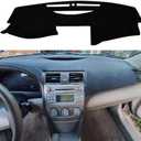 KEDAKEJI Car Carpet Dashboard Cover,Dash Cover Mat Compatible with Toyo ta Camry 2007 2008 2009 2010 2011 (Black)