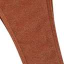 ZAFUL Metal Ring Bandeau Bikini Set Tie Side Bathing Suit High Cut 2 Piece Swimsuit Cutout Swimwear (XL)