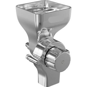 All Metal Grain Mill Attachment Fit,Compatible for KitchenAid Stand Mixer, 12-Level Adjustable Flour Mill Grain Grinder