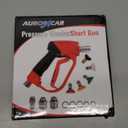 Short Pressure Washer Gun 5000PSIHigh Pressure Washer Gun with 5 Spray Nozzle Tips, 3/8" Quick Connect Plug and M22-14/15mm Fittings, Power Washer Gun Compatible with Foam Cannon12 GPM