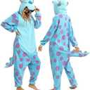 Amazon.com: NAITOKE Animal Onesie Adults Halloween Costumes Cosplay Pajamas Blue Purple : Clothing, Shoes & Jewelry, 