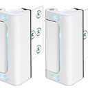 Door Lock for Front Door Kids Safety - Home Security Door Reinforcement Locks Child Proof for Doors Latches for Top of Inside Childproof Flip for Night Bedrooms Apartment Add Extra Lock