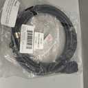 NEMA 5-20 Power Extension Cord NEMA 5-20P to NEMA 5-20R, 6ft, 12AWG, 20A (ZADA53ABY-06)