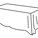 FOUNDATIONS SAFEFIT ZIPPERED, 6 pcs of table covers. size 70*70