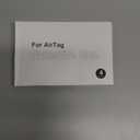 1|2|4Pack for Apple AirTag Holder,for Air Tag 2nd &1st Genaretion,Waterproof GPS Tracker Air Tag Keychain with Cover Anti-Scratch Silicone for Air-Tag Case for Pets,Kids,Luggages-Black+Blue+Green+Red