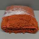 Muddy Mat Shown on TV  Super Absorbent Microfiber Dog Door Mat for Muddy Paws, Non-Slip Washable Pet Rug, Quick Dry Chenille Entryway Carpet, Machine Washable Indoor Outdoor mat, Orange 30"x19"