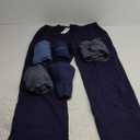 Gildan Mens Crew T-Shirts, Multipack, Style G1100 (XX-Large, Navy/Heather Navy/Indigo Blue (5-pack))
