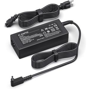 Chromebook Chargers Laptop for Acer CB3 CB5 11 13 14 15 R11 N16P1 A13-045N2A N15Q9 C738T N15Q8 CB3-532 CB3-431 PA-1450-26 Spin 1 3 5 Serises AC Adapter Power Supply Cord 19V 3.42A