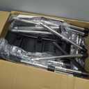 5 Layers Rotating Trolley,Rotating Kitchen Storage Shelves,Vegetable Storage Organizer,Laundry Room Basket Floor Stand Shelf Tower,Produce Bins Cart Rack for Onions Potatoes Black Five Layers