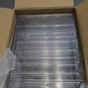 Prsildan Acrylic Drawer Makeup Organizer with 10 Drawers, Set of 2, Office Desk Organizers Accessories, Clear Stackable Storage Drawers for Vanity, Countertop, Craft, Jewelry, Art Supply Organization