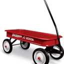 Radio Flyer Kids Wagon, Rolling Cart, Utility Cart, Classic Red Wagon for Kids, for Gardening, Beach, Camping Essentials, Ages 1.5+ Years