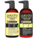 PURA D'OR Advanced Therapy Biotin Shampoo & Conditioner Hair Care Set For Hair Thinning, CLINICALLY TESTED Effective Results, Herbal Hair Thickening Products For Women & Men, 16oz x2