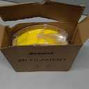 Inland PLA Basics Filament 1.75mm, 1kg Spool  Dimensional Accuracy 0.02mm, Neatly Wound, Fits Most FDM 3D Printers (Yellow, 1 Pack)