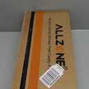 ALLZONE Corner Shower Caddy Tension Pole, 4-Tier Adjustable Shelves, Rustproof Bathroom Shower Organizer Corner for Inside Shower Storage, Tension Mounted, 56 to 113 Inch Height, Sliver (Silver)