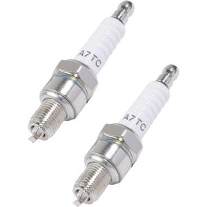 SCUARI 2PCS A7TC Spark Plug,Car Accessories Motorcycle Spark Plugs,Used to GY6 50cc 70cc 90cc 110cc 125cc ATV Scooter Dirt Bike Moped Go Kart Racing Bike,Compatible with C7HA C5HA PZ7HS S102F Z12