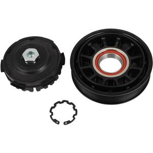 Cciyu Air Conditioning Compressor Clutch for Toyota Camry RAV4 Sienna 2.5L 2.7L 2009-2017 Replaces AC Compressor for Car TSE17C