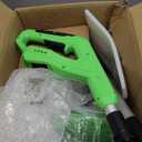 DEGGE Electric Cordless Snow Shovel, 2X 3.0Ah/ 21V/ 12-Inch Battery Snow Blower with Directional Plate & Adjustable Front Handle, Snow Removal for Driveway Sidewalk, Steps, Patio (Charger Included) (Green)