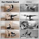 Pilates Board - Pilates Reformer Set, Multi-Purpose Foldable Pilates Reformer Board for Home,11 in 1 Pilates Equipment