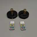 Spot Lights Indoor Led Spotlight: Rechargeable Battery Wireless Up Lights Indoor - Plants Tree Artwork Portrait Picture Display Accent Lighting for Home Decorators Homeowners Art Collectors(2 Pack)