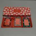 GIFTY GIFTY Christmas Presents Mini Ornament Frame Set/Set of 3 / 2x3 In | For Xmas Tree Decorations and Tabletop Display | Perfect for Home Decor and Seasonal Decorations Gift Box