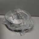 Black Flush Mount Ceiling Light Fixtures, 2-Light Ceiling Mount for Farmhouse with Seeded Glass Lampshade, Industrial Flush Mount Light Fixture Farmhouse for Hallway, Kitchen, Entryway, and Foyer