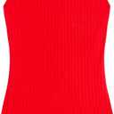 Kanu Surf Girls' Hurricane Beach Sport UPF 50 One Piece Swimsuit (14, Drop Needle Solid Red)