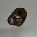 Clip in Bangs Brown Color 100% Real Human Hair Wispy Clip on Bangs Extensions Fringe with Temples Hairpieces for Women, Brown