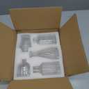 Glass Bud Vase Set of 5, Clear Small Flower Vases for Centerpieces in Bulk, Mini Vintage Vase for Rustic Wedding, Home,Table