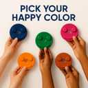 2 x NESTINDECOR Sponge Holder For Daddy Smiley Sponges,Sponge Caddy with Suction Cups,Sink Sponge Holder FOR Daddy and Mommy,Kitchen Sink Organizer,Navy Blue