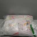 Joyreap 6pcs Bed in a Bag for Girls, Pink Rainbow Lovely Design, Twin Size Microfiber Comforter Sheet Set, Soft Cozy Bedding Comforter Set for All Season