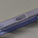 SUPFINE Magnetic for iPhone 17 Pro Case (Compatible with MagSafe)(Military Grade Drop Protection) Translucent Matte Shockproof with Anti-Fingerprint Phone Cover 2025,Blue Purple