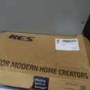 KES Toilet Paper Holder Stand with Weighted Base, 26" H (Taller Version) Free Standing Toilet Paper Roll Holder for Bathroom, Rustproof, BPH283S66-BK (Matte Black)