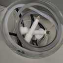 GANIZA Food Processors, Electric Food Chopper with Meat Grinder & Vegetable Chopper - 2 Bowls (8 Cup+8 Cup) with Powerful 450W Copper Motor - Includes 2 Sets of Bi-Level Blades for Fruits/Meat/Nuts (Black)