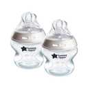 Tommee Tippee Natural Start Anti-Colic 5 oz BPA Free Baby Bottles, 0+ Months, Slow Flow Breast-Like Nipple, Self Sterilizing, Designed for Seamless Transition Between Bottle and Breast, Pack of 2