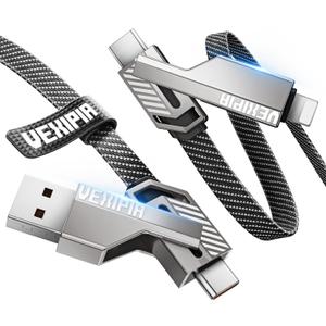 4 in 1 Charging Cable Phone Charger Cord 3ft