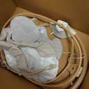 Baby Swings for Infants, Monamii Baby Swing, Infant Swing with 5 Speeds, 10 Lullabies, Electric Swing for Baby, Indoor & Outdoor Use (Beige)