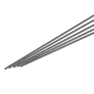 MECCANIXITY Carbon Fiber Rod, 2mm x 500mm for RC Plane DIY Tools Wing Tube Quadcopter Arm, Pack of 5