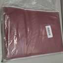 Yakamok Burgundy Red Blackout Curtains 63 inch Long with Back Tab 40" Wide
Thermal Insulated Room Darkening Drapes with Rod Pocket for Bedroom/kids Room,Full Light Blocking for Living Room, 2 Panels