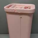 JOYMOOP Pink Mop and Bucket with Wringer Set for Home, with 3 Reusable Microfiber Mop Pads, Hands-Free Self-Cleaning System, Suitable for Floor Cleaning and Wall Cleaner