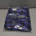 QZH.DUAO Matching Family Christmas Pajamas Set Long Sleeve Holiday Warm Sleepwear Couple Button Down Pjs Set (Women, X-Small, 1 Pack ,Black Blue)