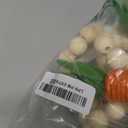 DoubleFill 6.56Ft Happy Easter Banner Cute Garland Large Rabbits Bunny with Carrot Wooden Beads Rustic Felt Easter Banner Decoration for Mantle Fireplace Tree Window Spring Decor Tiered Tray