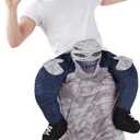 Morph Adult Mummy Piggyback Costume Monster Ride On Scary Halloween Costume For Adults