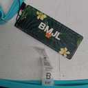 BMJL Women's High Waisted Bikini Sets Sporty Two Piece Swimsuits Color Block Cheeky High Cut Bathing Suits (XX-Large, Dark Green Blue011)