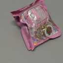 Cases for Cute Airpods 4 Case Cover Women, Clear Airpod 4 Case Lock iPods 4 Cases Hard Protective Air Pods iPods 4th Generation Cas with Bling Keychain for Apple Airpods 4 Gen 2024-Pink, Pack of 2