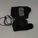 Cordless Knee Massager - Heat & Vibration Knee Massaging Pad - Black 1 Pack (One Size)
