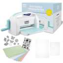 9 inch Opening Die Cutting Machine for Card Making, Foldable A4 Die Cut and Embossing Machine Complete Set for ScrapbookingDIY Paper Craft (Gift Box)