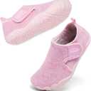 Toddler Winter Slippers Soft Warm Fleece Cozy House Non Slip Lightweight Bedroom Slippers for Girls Boys