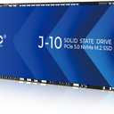 ORICO NVMe SSD 1TB M.2 with Heatsink, Up to 3100MB/s PCIe Gen3x4 2280 Internal Solid State Drive, SLC Cache 3D NAND, Compatible with Laptop and PC Desktops -J10, Pack of 3