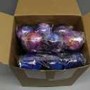 36 Pack Valentine's Day Gift Cards with Galaxy Stress Balls Galaxy Pattern Cards Space Theme Galaxy Stress Balls Set for Valentine's Day Classroom Exchange Gift (Galaxy)